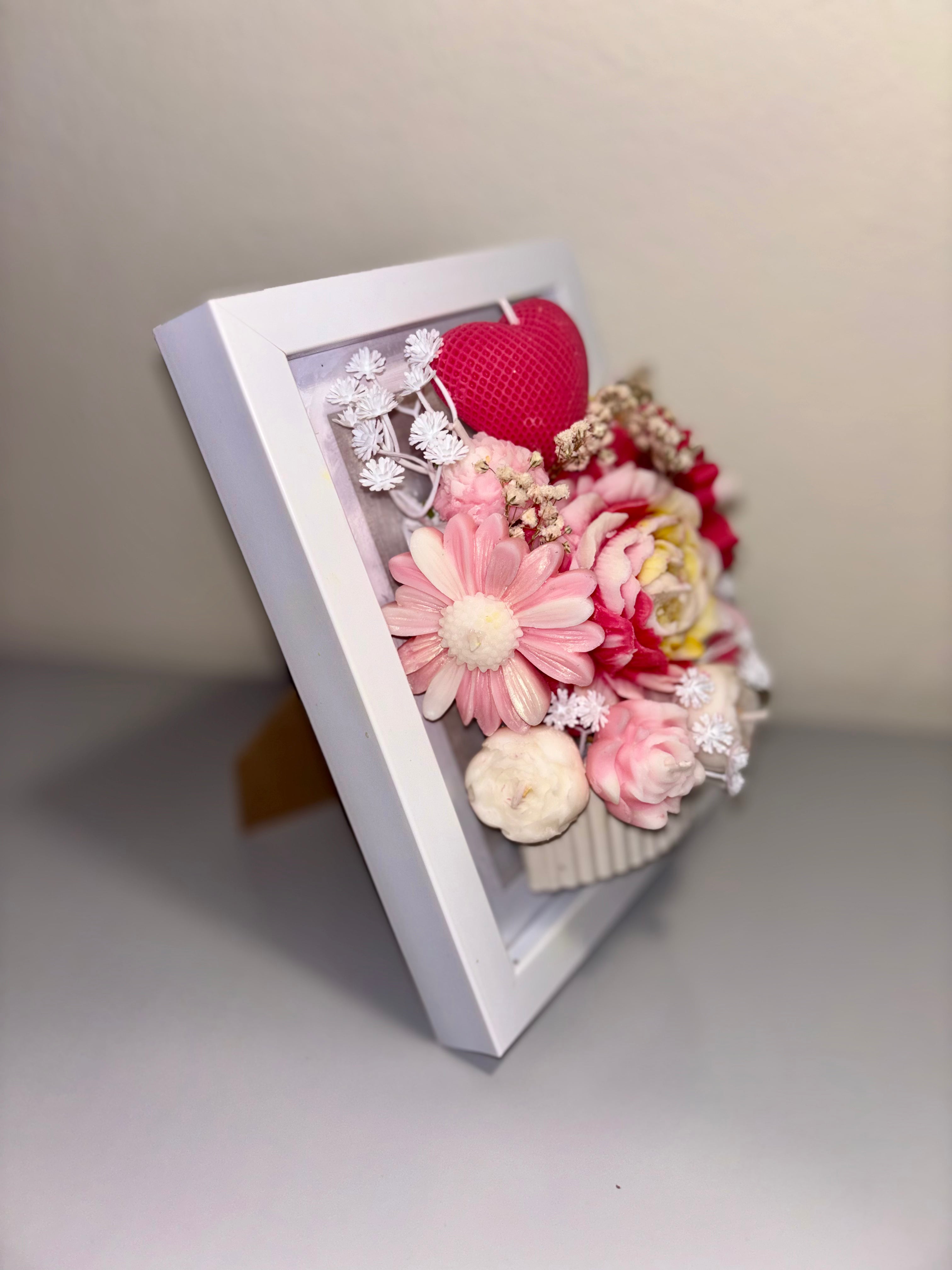 Marco de Velas Florales