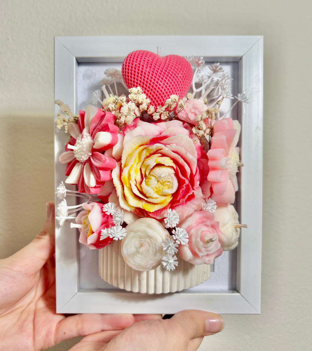 Marco de Velas Florales