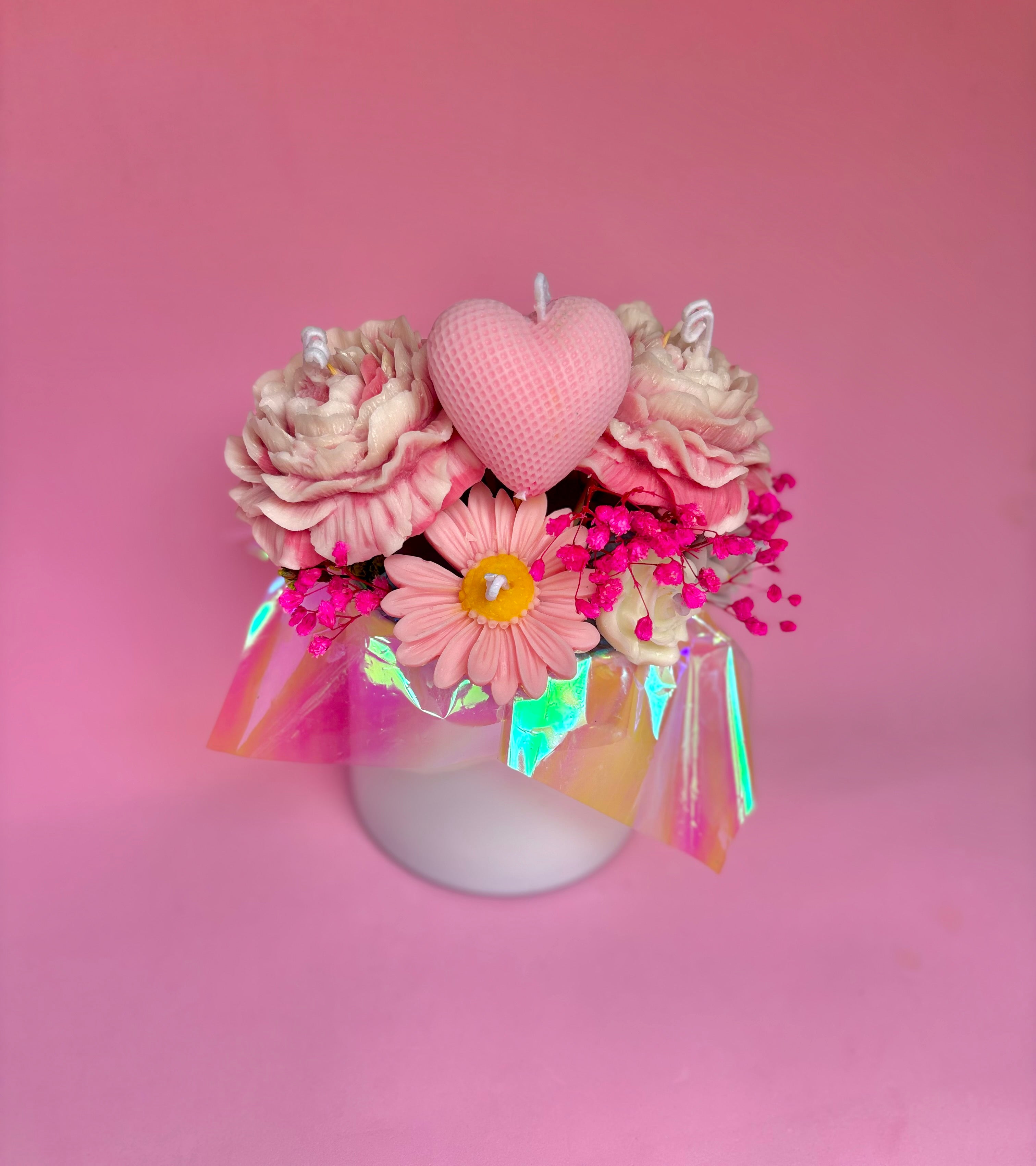 Ramos de Velas - Rosas Eternas