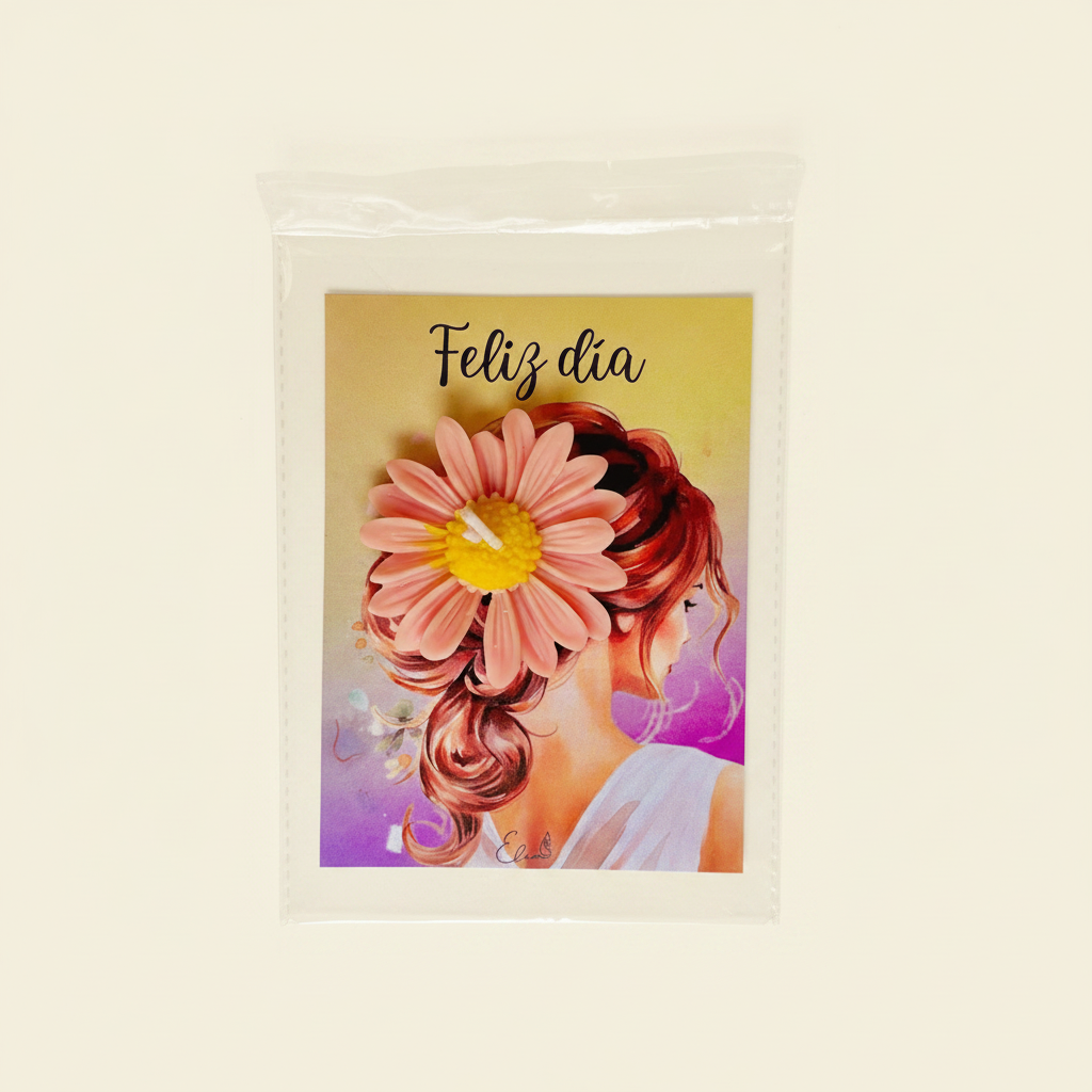 Feliz día mujer fondo crema