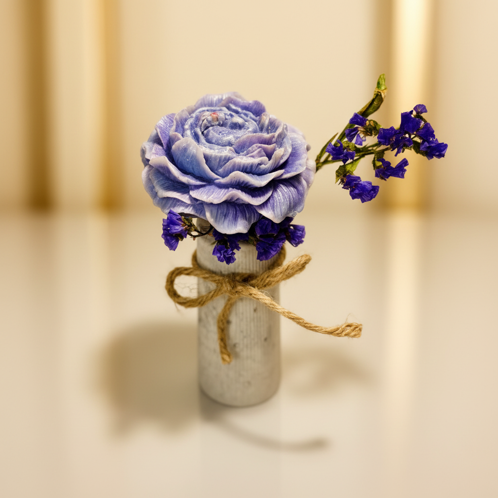 Flor Infinita - Fondo Crema/Dorado