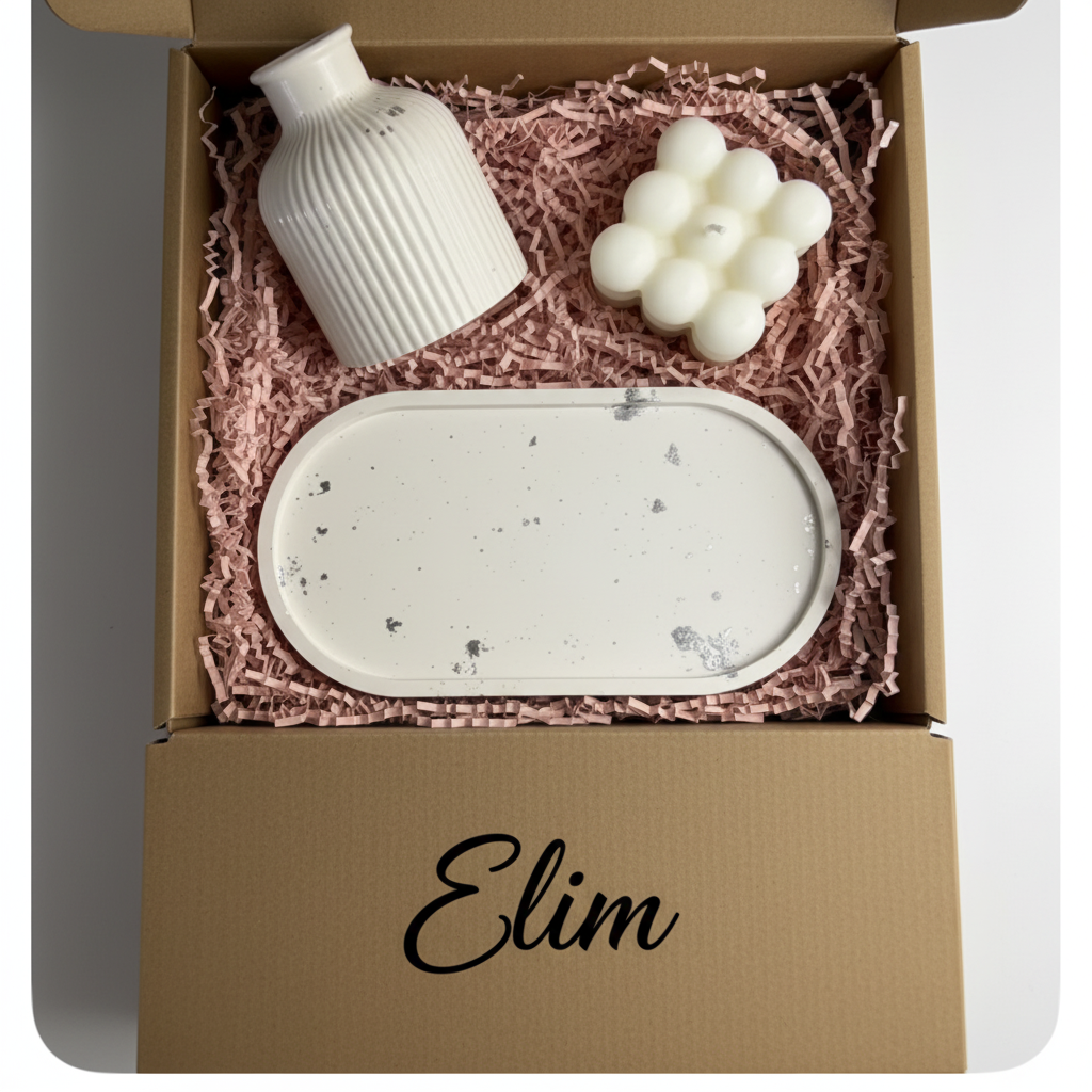 Kit caja kraft con Elim