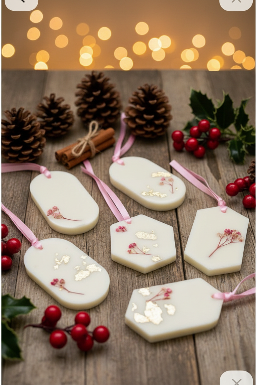 Wax Melts Florales Navideños Opción 2